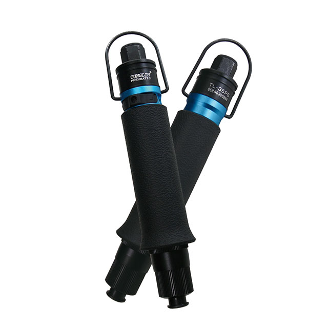 Push to start lightweight pneumatic screwdrivers